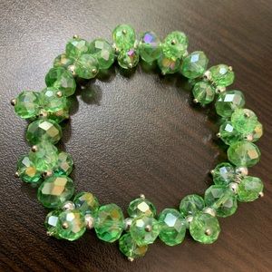 NEW!  Sassy Stretchy Lime Green Bracelet!